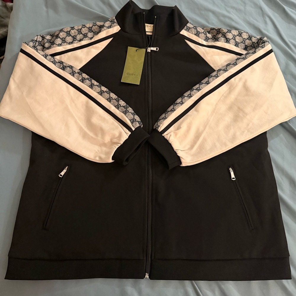Gucci Black and Gray Jacket